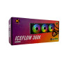 KGaming ICEFLOW 360K AIO Liquid Cooler ARGB Black